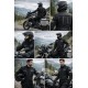 SM RACE WEAR HIGHLAND 2 BLACK turystyczna kurtka motocyklowa 3 warstwy